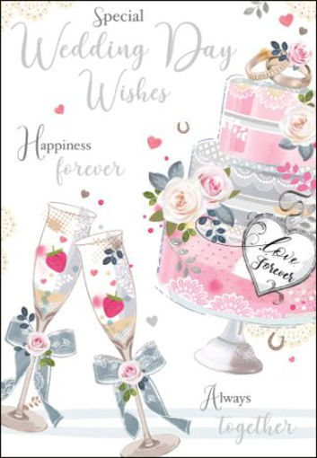 Picture of SPECIAL WEDDING WISHES CARD
